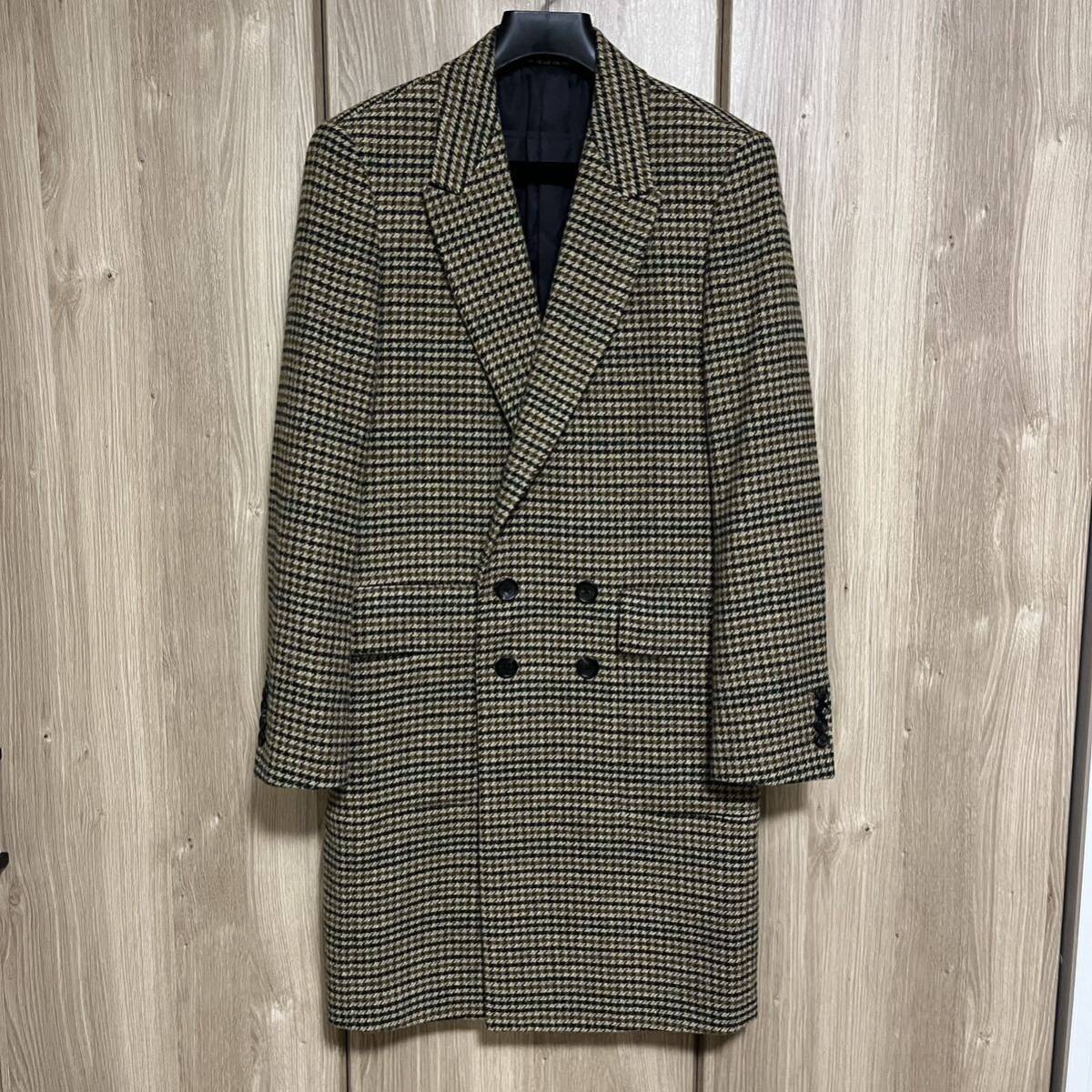 644 paul smith ポールスミス 千鳥柄ダブルブレストコート 644 paul smith ポールスミス 千鳥柄ダブルブレストコート