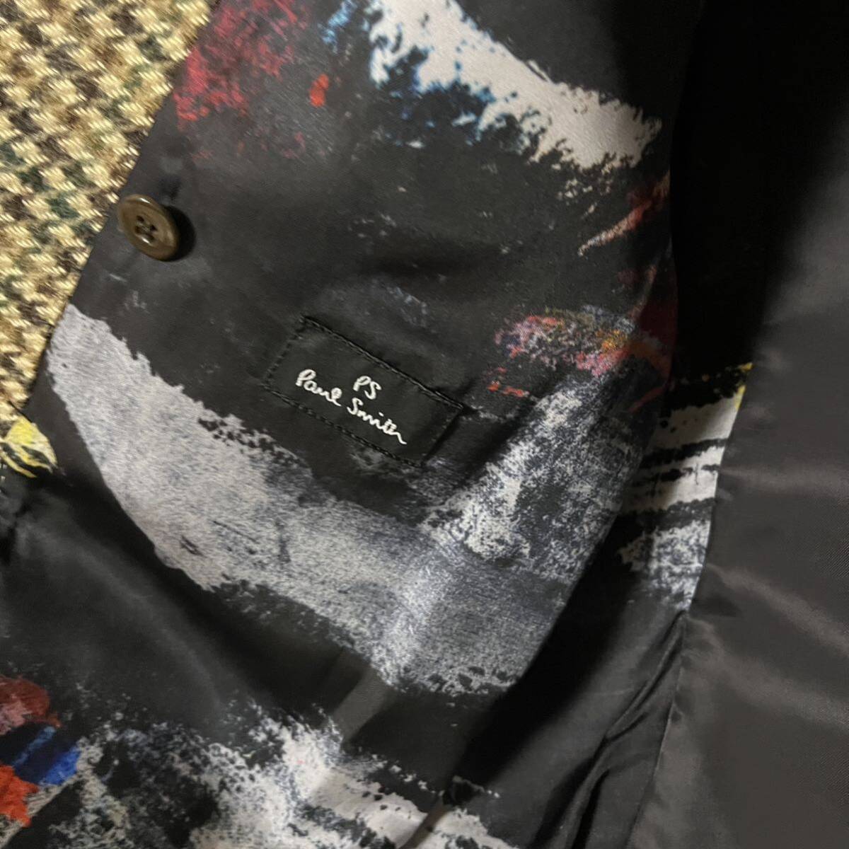 644 paul smith ポールスミス 千鳥柄ダブルブレストコート 644 paul smith ポールスミス 千鳥柄ダブルブレストコート