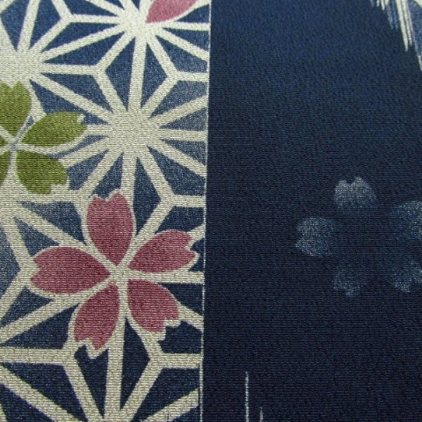 * kimono 10* 1 jpy .. fine pattern . length 160cm.68cm [ including in a package possible ] **
