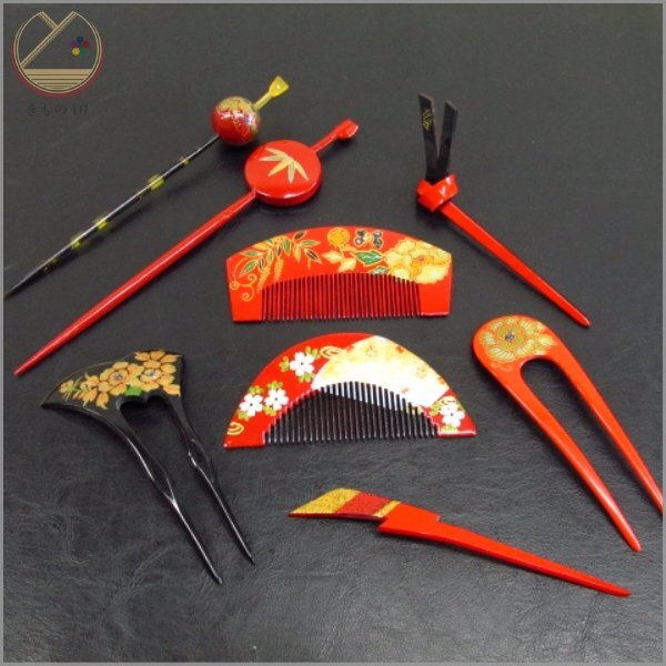 * кимоно 10* 1 иен . декоративная шпилька и т.п. украшение для волос совместно 8шт.@[ включение в покупку возможно ] **