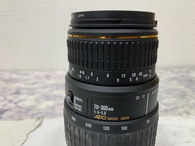 ☆1000円スタート☆ キヤノン　Canon EOS　7　SIGMA　70-300ｍｍ　1：4-5.6　一眼レフ　フィルムカメラ　◆23661_画像9