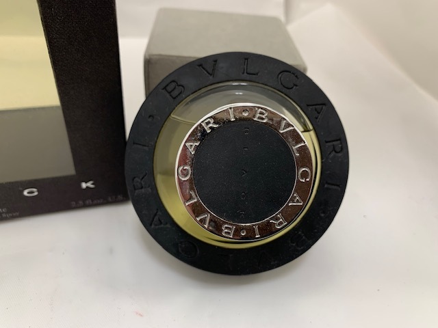 *1 jpy start * BVLGARY black 75ml BVLGARI BLACK perfume o-doto crack Italy made *23523