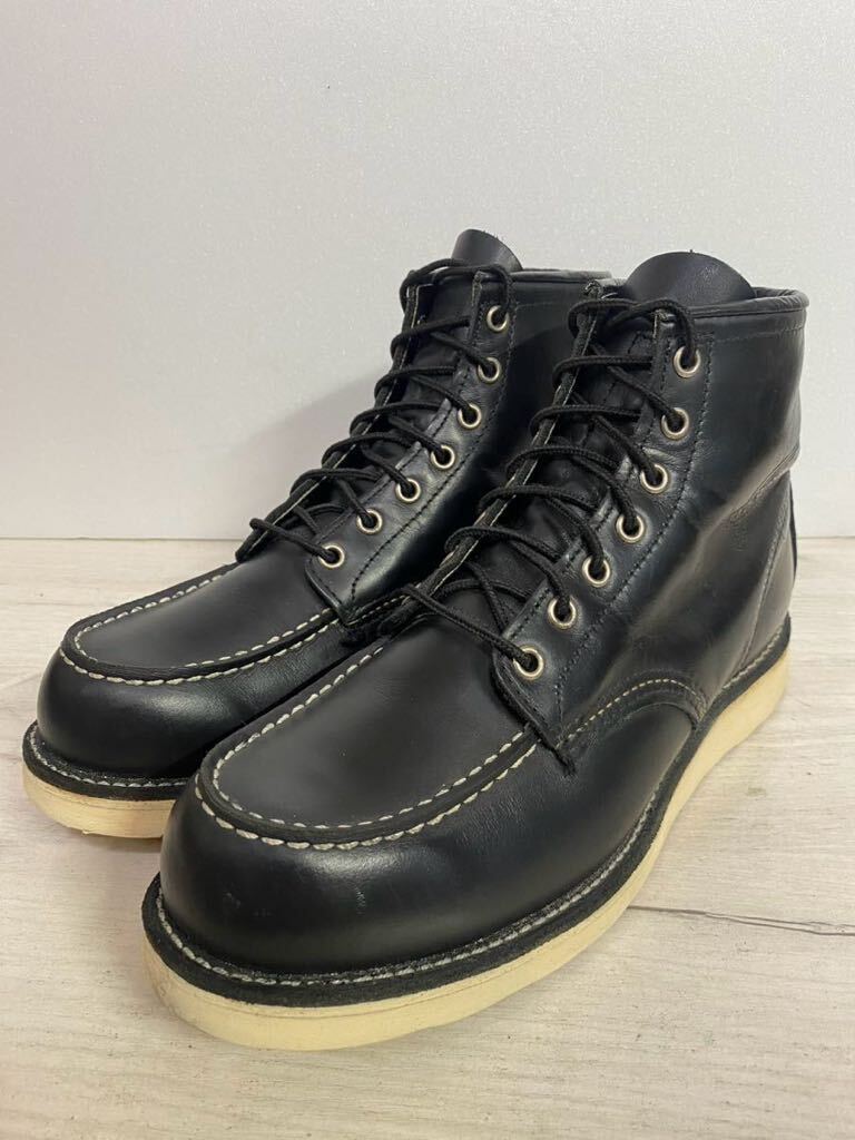 9/04製造年★美品★レッドウィング 8130 アイリッシュセッター 黒 US8.5D(26.5〜27.0)ブーツ redwing HOPESMORE 875 9011 _画像2