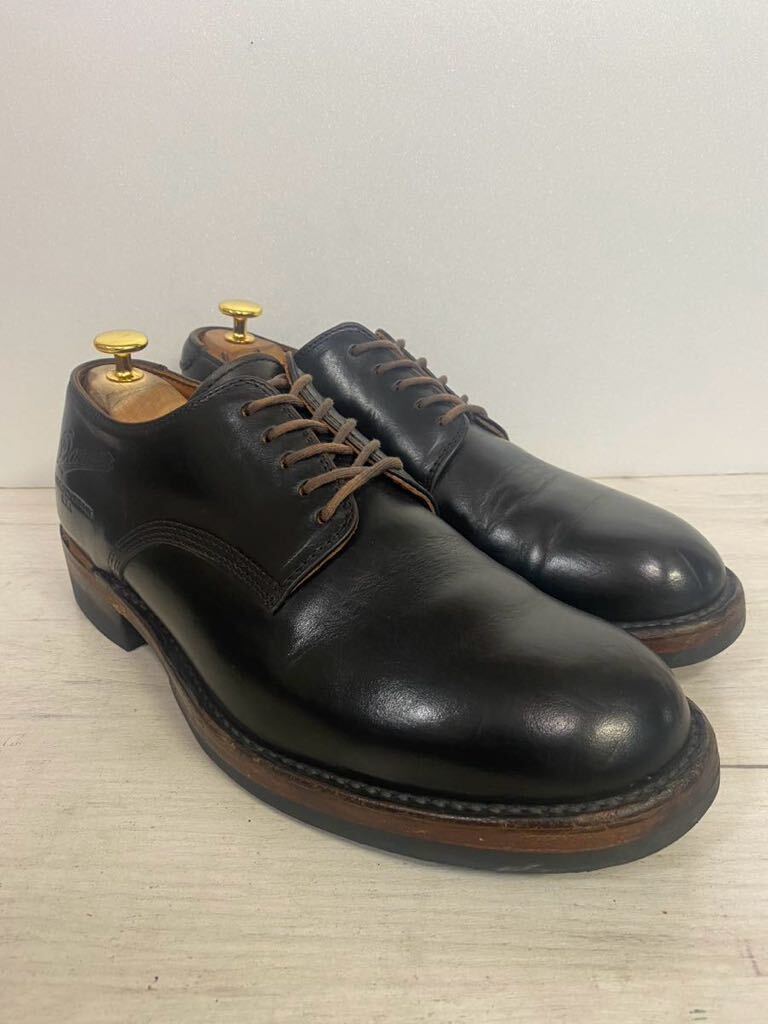 美品★Danner ダナー マナワ D-1856 ★US9(27.0〜27.5)オックスフォード 黒BLACKシューズ 短靴 ブーツ★ポストマン_画像2