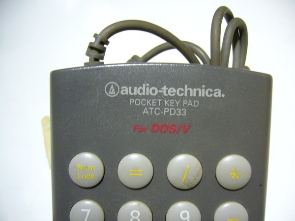 ジャンク Audio Technica ATC-PD33 POCKET KEY PAD 即決の画像2