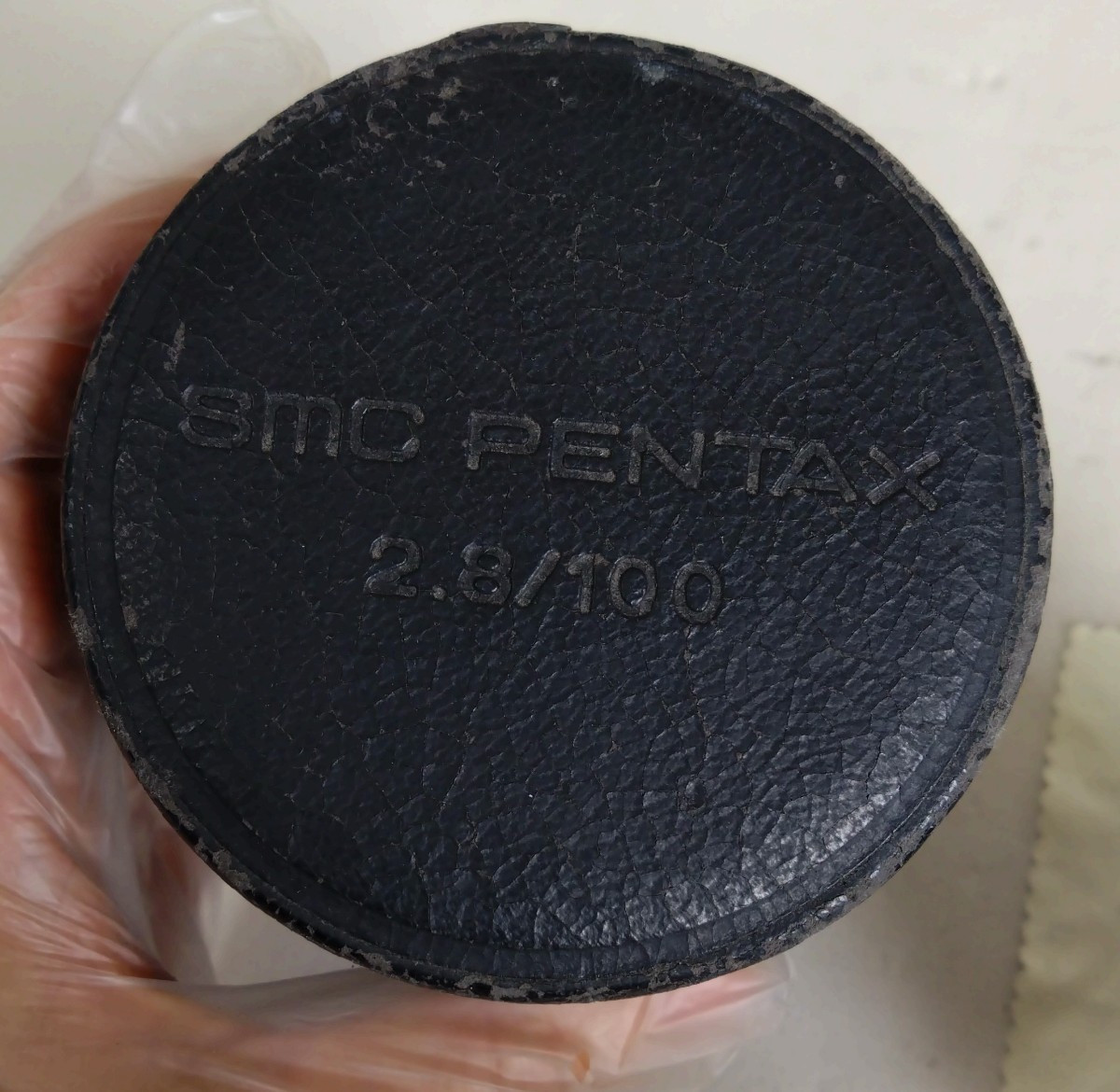 レンズのみ SMC PENTAX-M 1:2.8 100mm 中古品 ケース付き 中古品_画像6