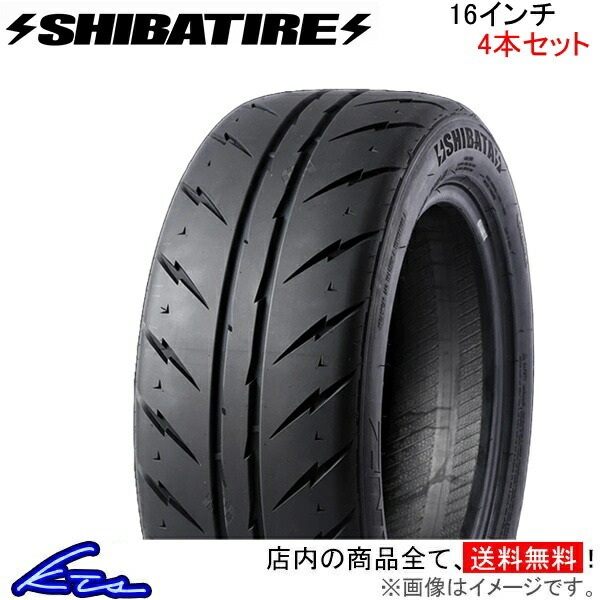 サマータイヤ 4本セット シバタイヤ R23 200T【215/45R16】R1228 SHIBATIRE 215/45-16 16インチ 215mm 45% 夏タイヤ 1台分 一台分_画像1