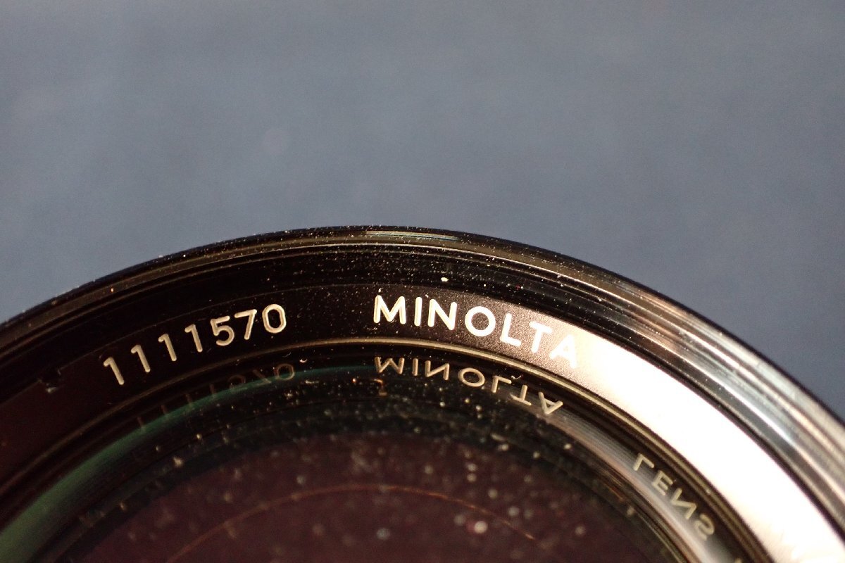 ★032748 ミノルタ MINOLTA MC TELE ROKKOR F2.8 135mm カメラレンズ ジャンク品★の画像4