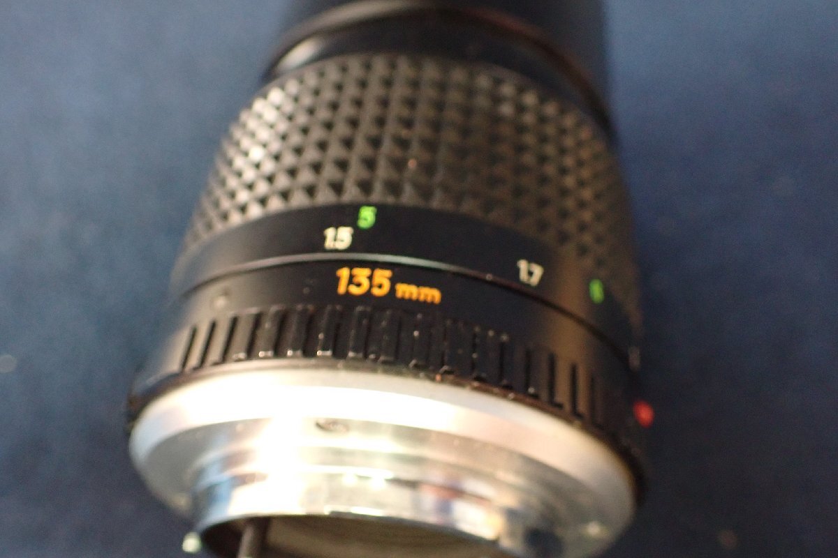 ★032748 ミノルタ MINOLTA MC TELE ROKKOR F2.8 135mm カメラレンズ ジャンク品★の画像7