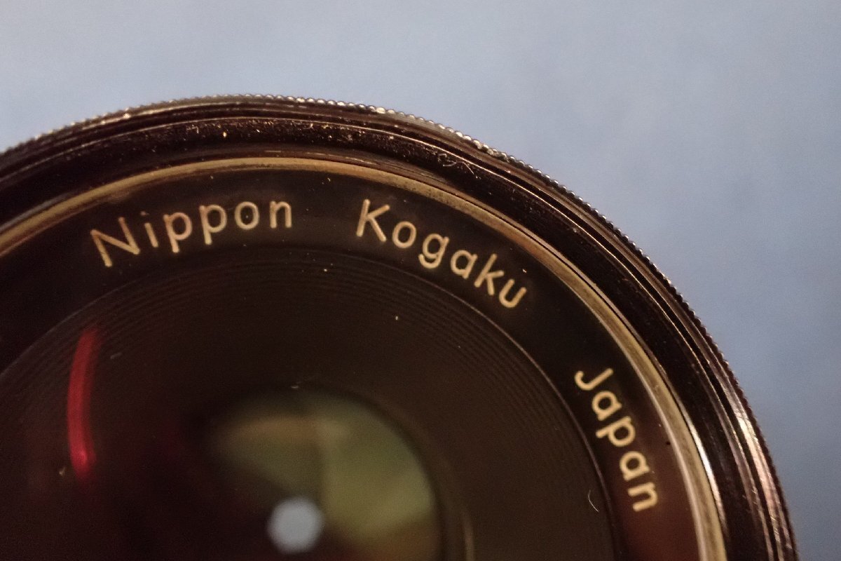 ★032750 ニコン NIKON NIKKOR-S Auto F2 5cm Nippon Kogaku カメラレンズ ジャンク品★の画像5