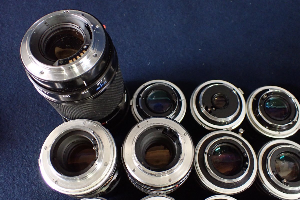 *032753 Minolta MINOLTA camera lens large amount together junk *