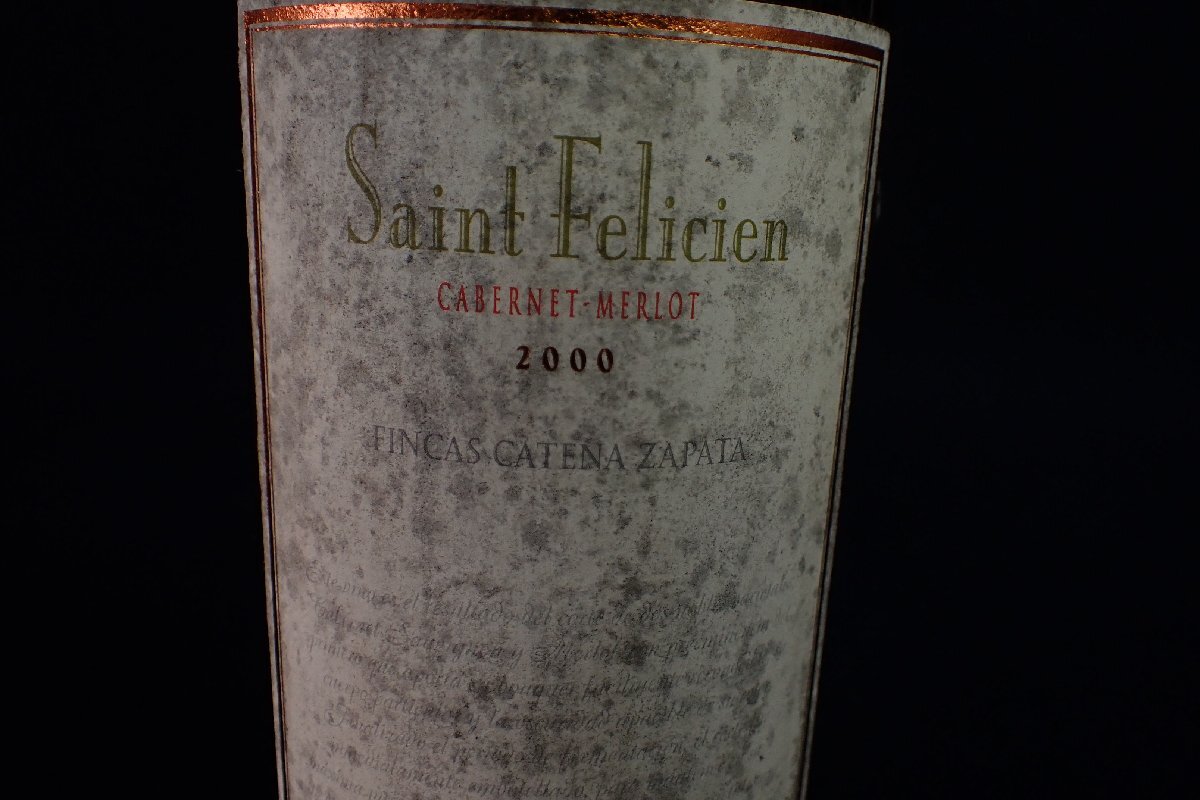 ★032737 Saint Felicien 2000 750ml 13％ ★の画像3