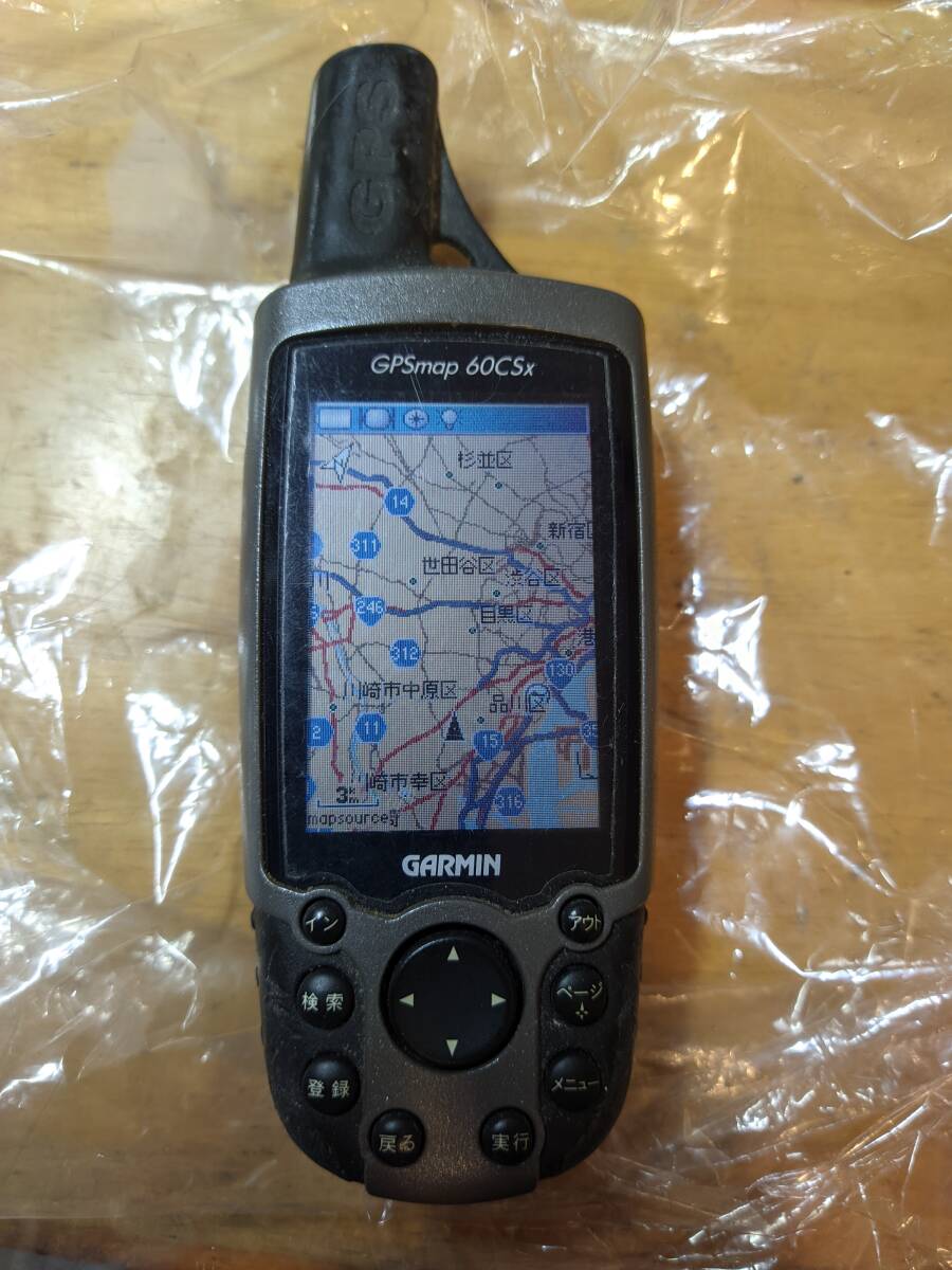 GARMIN ガーミン GPSMap 60CSx ハンディGPS ジャンク扱い_画像1
