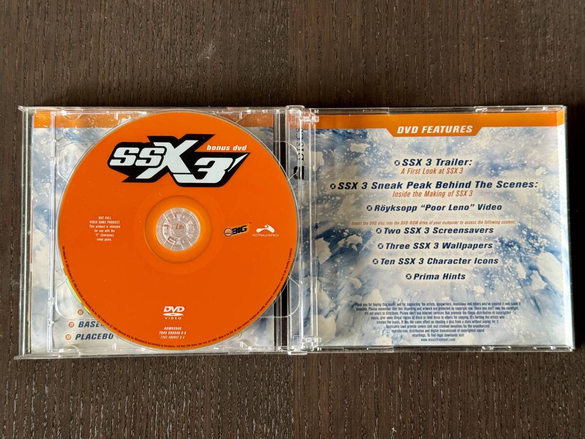 SSX3 MUSIC CD DVD付き 2 DISC盤 美品の画像3