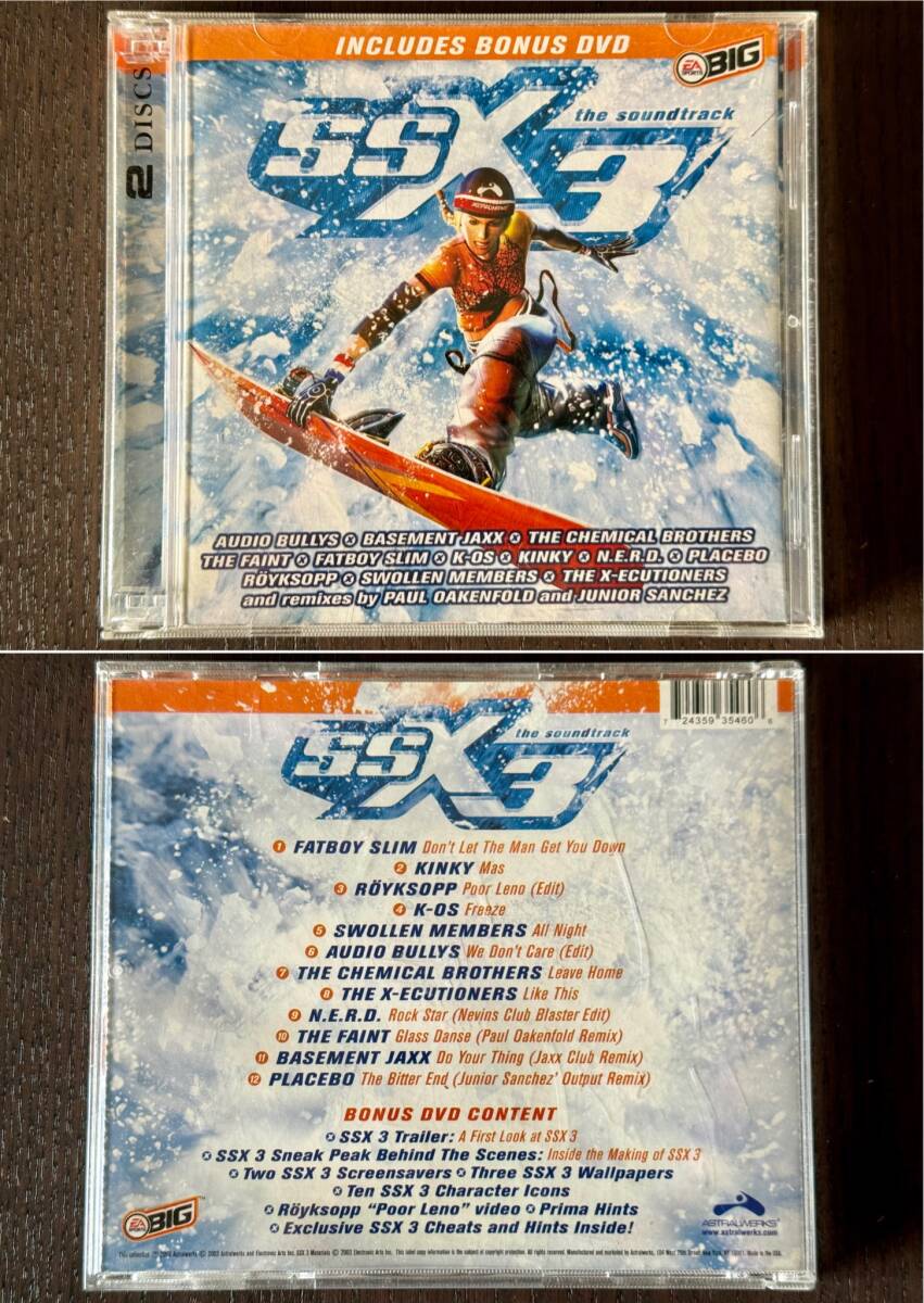 SSX3 MUSIC CD DVD付き 2 DISC盤 美品の画像1