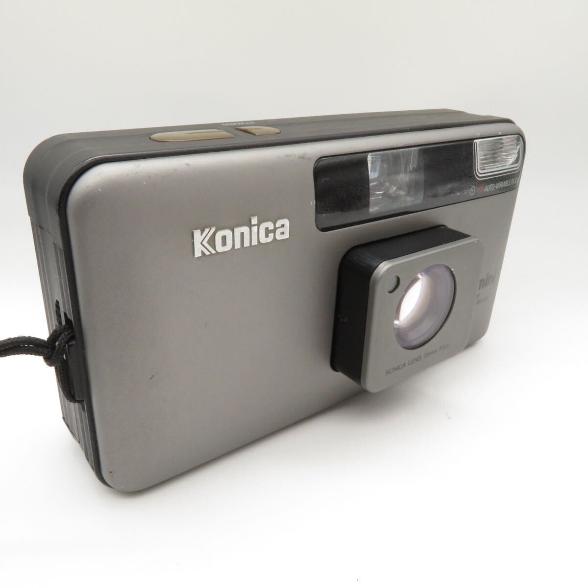 通電のみ確認 KONICA コニカ BIG mini ビッグミニ BM-201 フィルムカメラ_画像3
