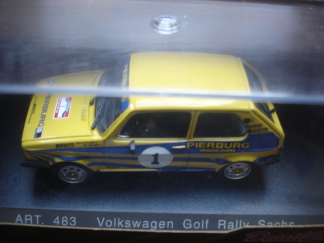 *1/43　DetailCars　Platinum　VW　GolfⅠ　Rally　宅急便着払発送_画像2