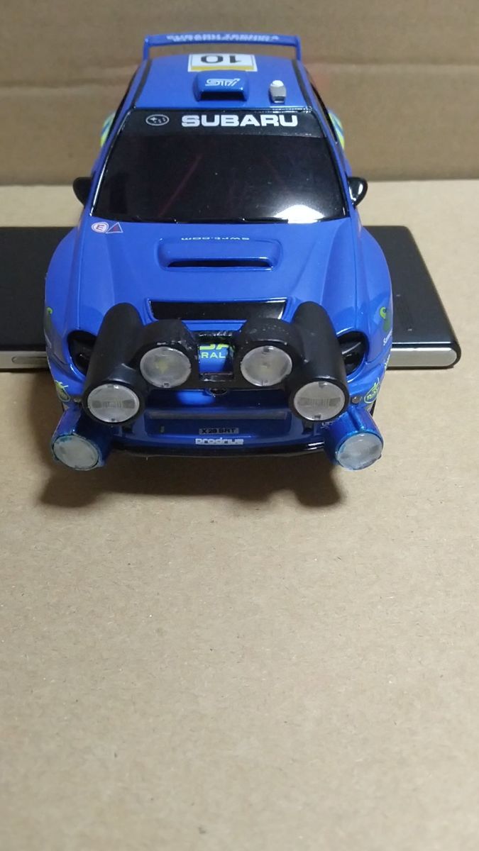 京商オートスケール ミニッツ ボディ ASC SUBARU IMPREZA WRC2002 AWD用 電飾