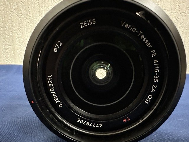 SONY ソニー Vario-Tessar T* FE 16-35mm F4 ZA OSS 広角ズームレンズ SEL1635Z フルサイズ対応 Eマウント 中古 美品_画像2
