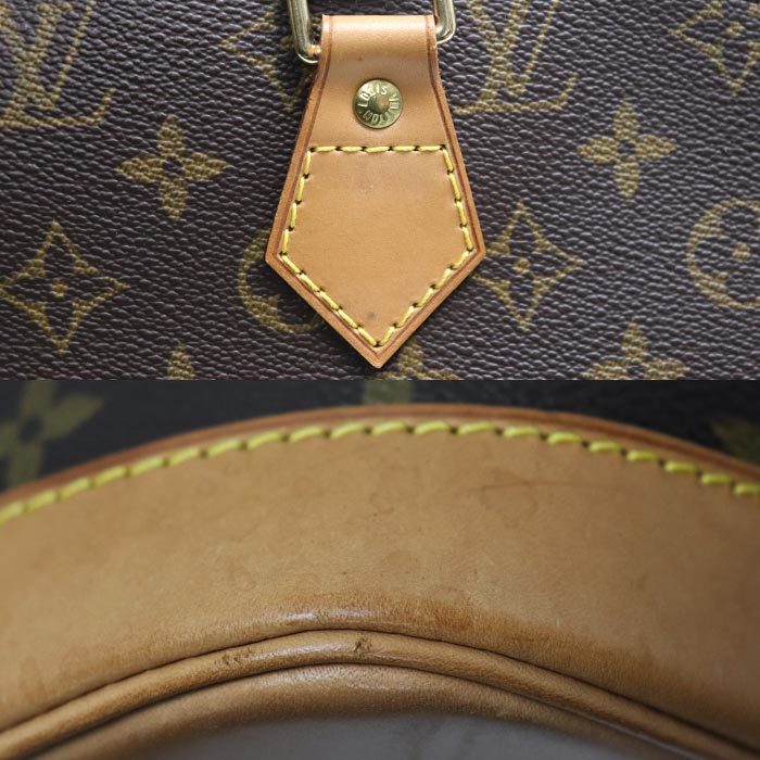 LOUIS VUITTON ルイ・ヴィトン アルマ ハンドバッグ モノグラム ブラウン M51130 BA0030 レディース 中古_画像7