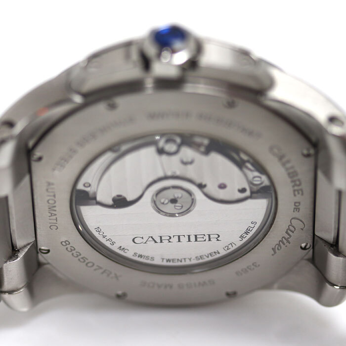 CARTIER カルティエ カリブル ドゥ カルティエ 腕時計 自動巻き W7100015 メンズ 中古_画像5