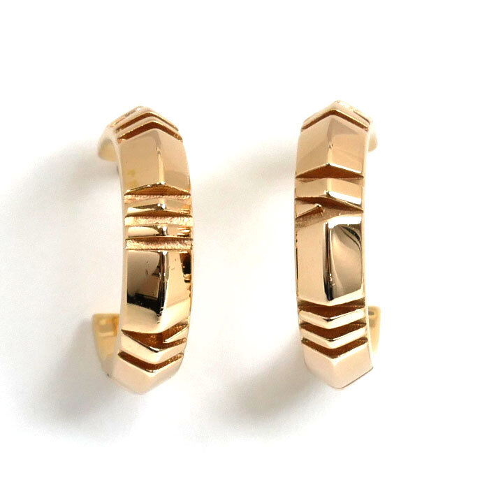 2024 お歳暮【公式】 - 人気ブランド フープ X アトラス ピンクゴールド K18PG ティファニー TIFFANY&Co. ピアス 美品 中古 レディース 5.0g 67786211 ピアス