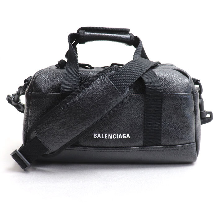 BALENCIAGA バレンシアガ エクスプローラー スモール ダッフル 2Wayショルダーバッグ ブラック 673172 ユニセックス 中古 美品_画像1