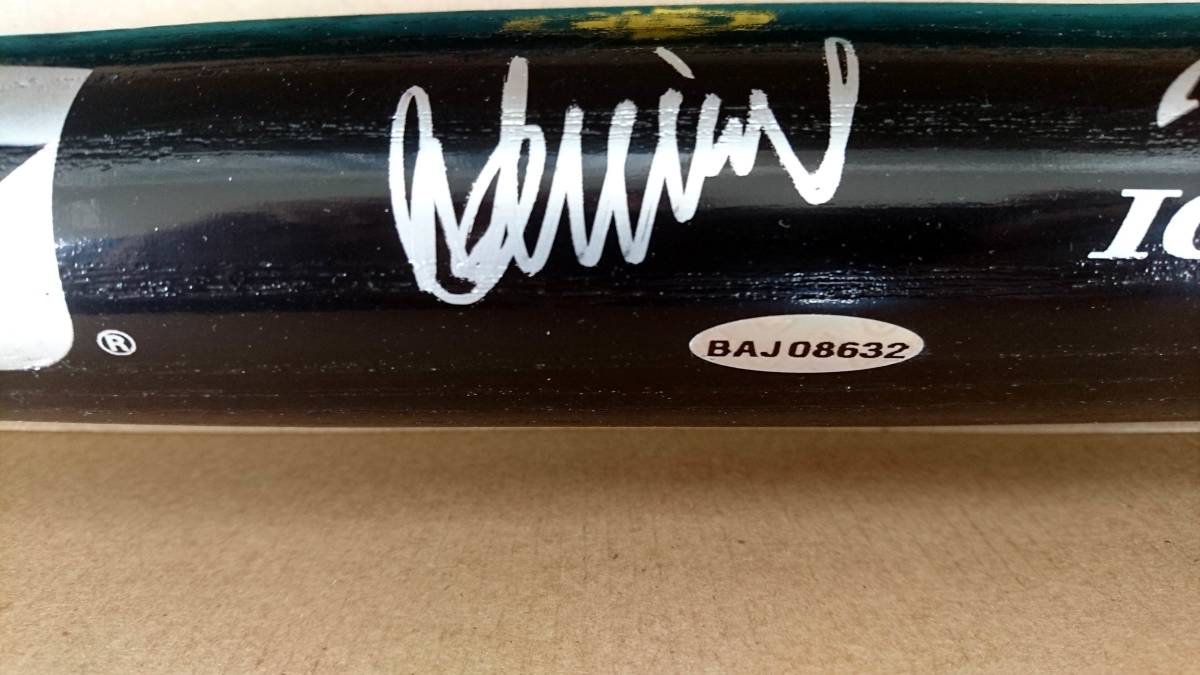イチロー直筆サインバットミズノプロアッパーデック社ホログラム イチロー直筆サインバットミズノプロアッパーデック社ホログラム