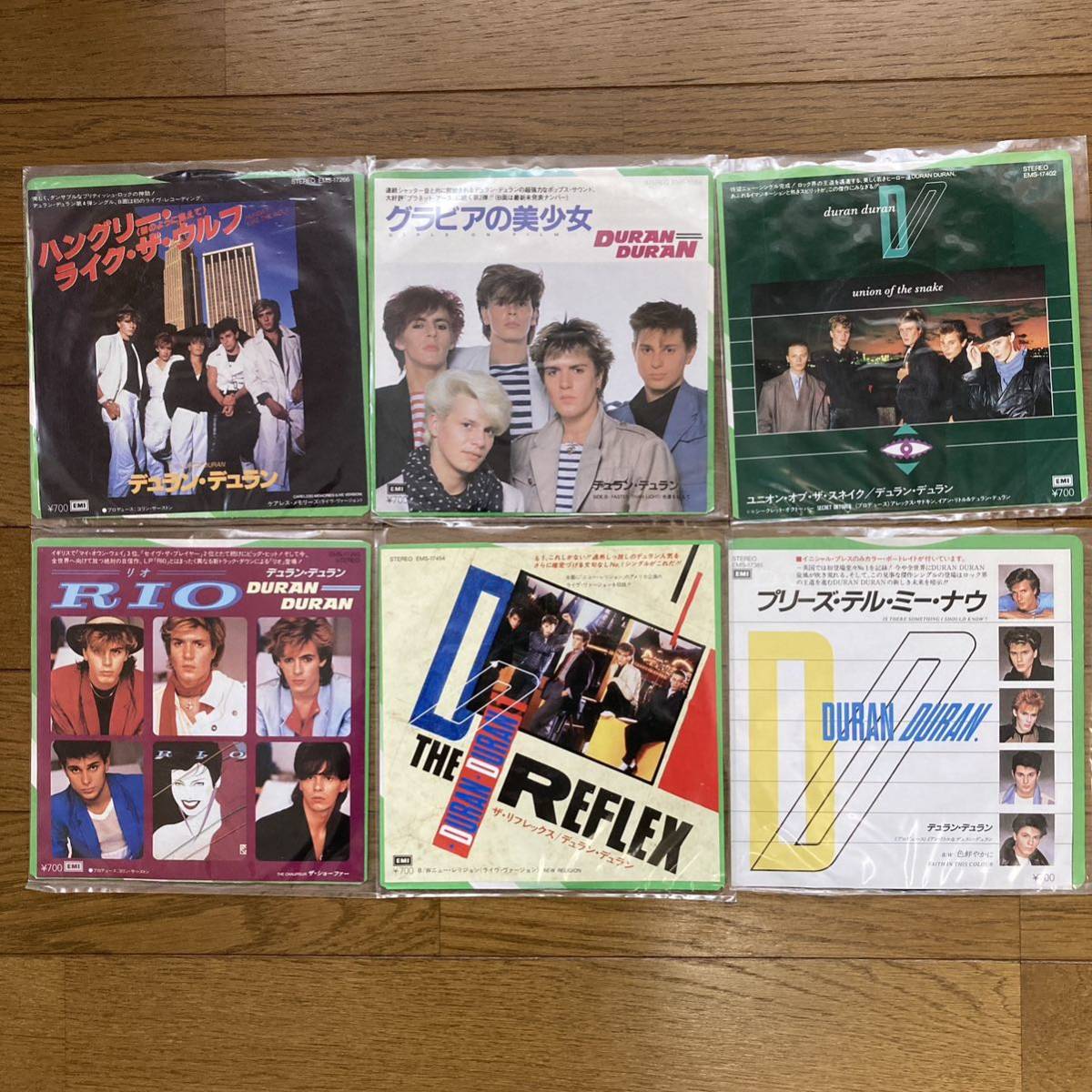 【希少コレクション】Duran Duran シングルレコードセット 80年代ヒット曲集 EP 洋楽 レコード _画像1