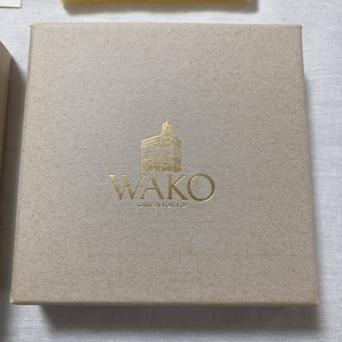 WAKO クリスタルリンゴ型テーブルクロック 置時計 和光 銀座 東京 金運上昇 風水の画像3