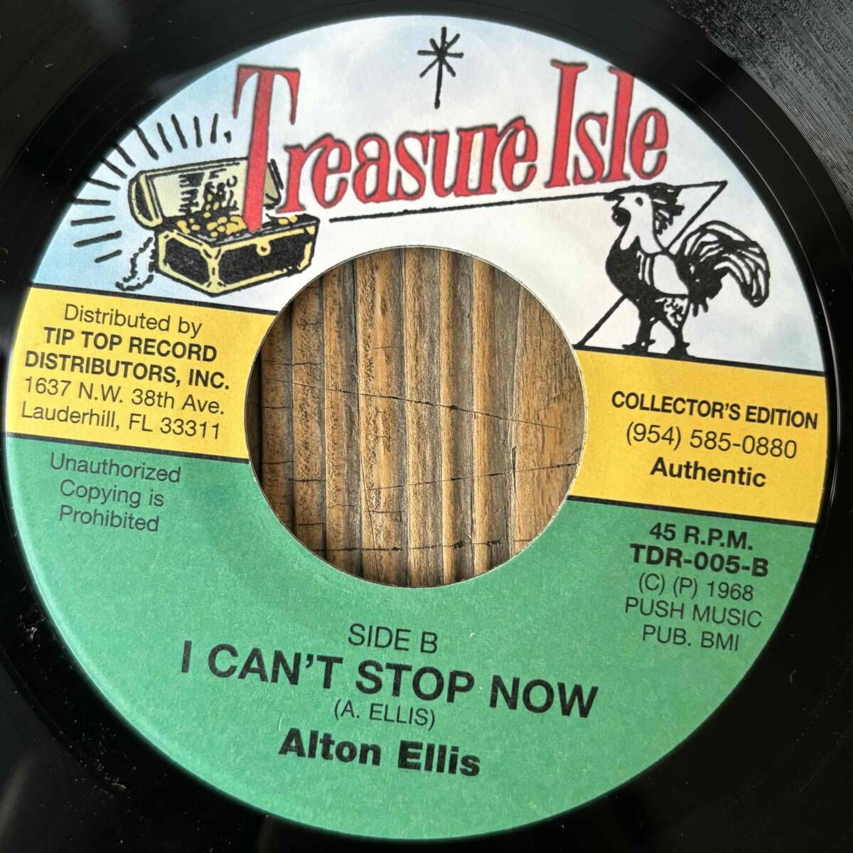 ★美盤！鉄板！名曲！代表曲！MUST！【Alton Ellis - Why Birds Follow Spring / I Can't Stop Now】7inch Treasure Isle US Reissueの画像2