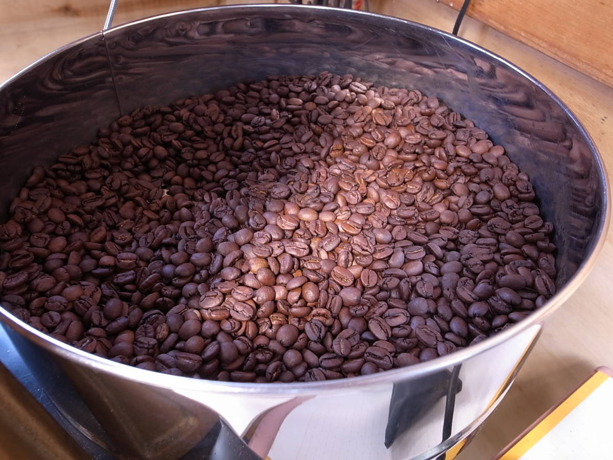 自家焙煎アチャオコーヒー お楽しみ〜 200g（100gX２袋）焙煎したてをお届けします！ 送料込の画像4