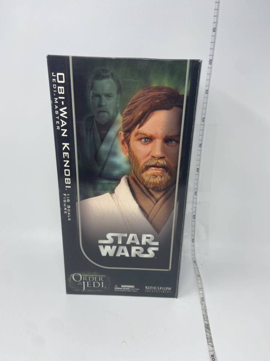 中古 サイドショウ 1/6 STAR WARS ORDER OF THE JEDI オビ＝ワン・ケノービ ジェダイマスター フィギュア  ※欠品あり 現状品の画像1