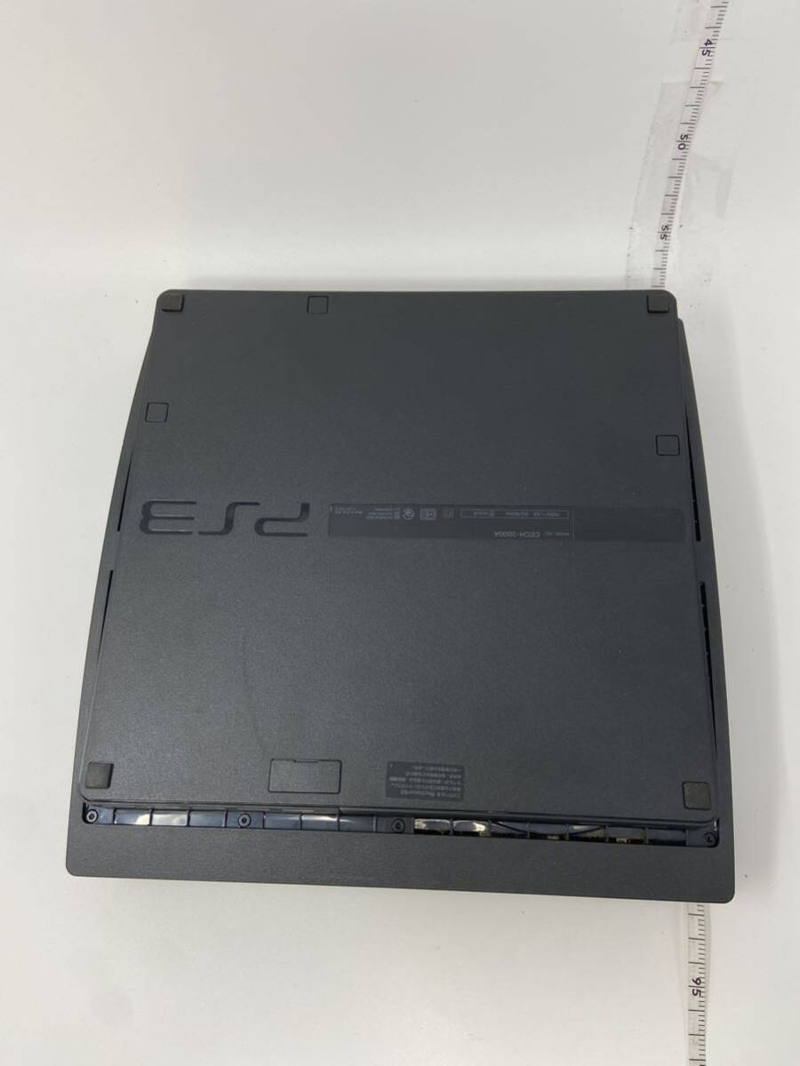 中古　PS3 本体 チャコール・ブラック（CECH-3000A 160GB) SONY PlayStation プレイステーション ※動作未確認　現状品_画像4