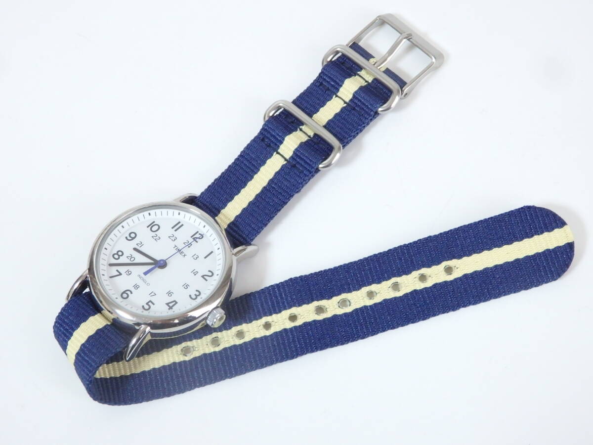 ＜本物 美品 TIMEX タイメックス 腕時計 INDIGLO 稼働品＞7.11.2　☆定形外290円☆_画像2