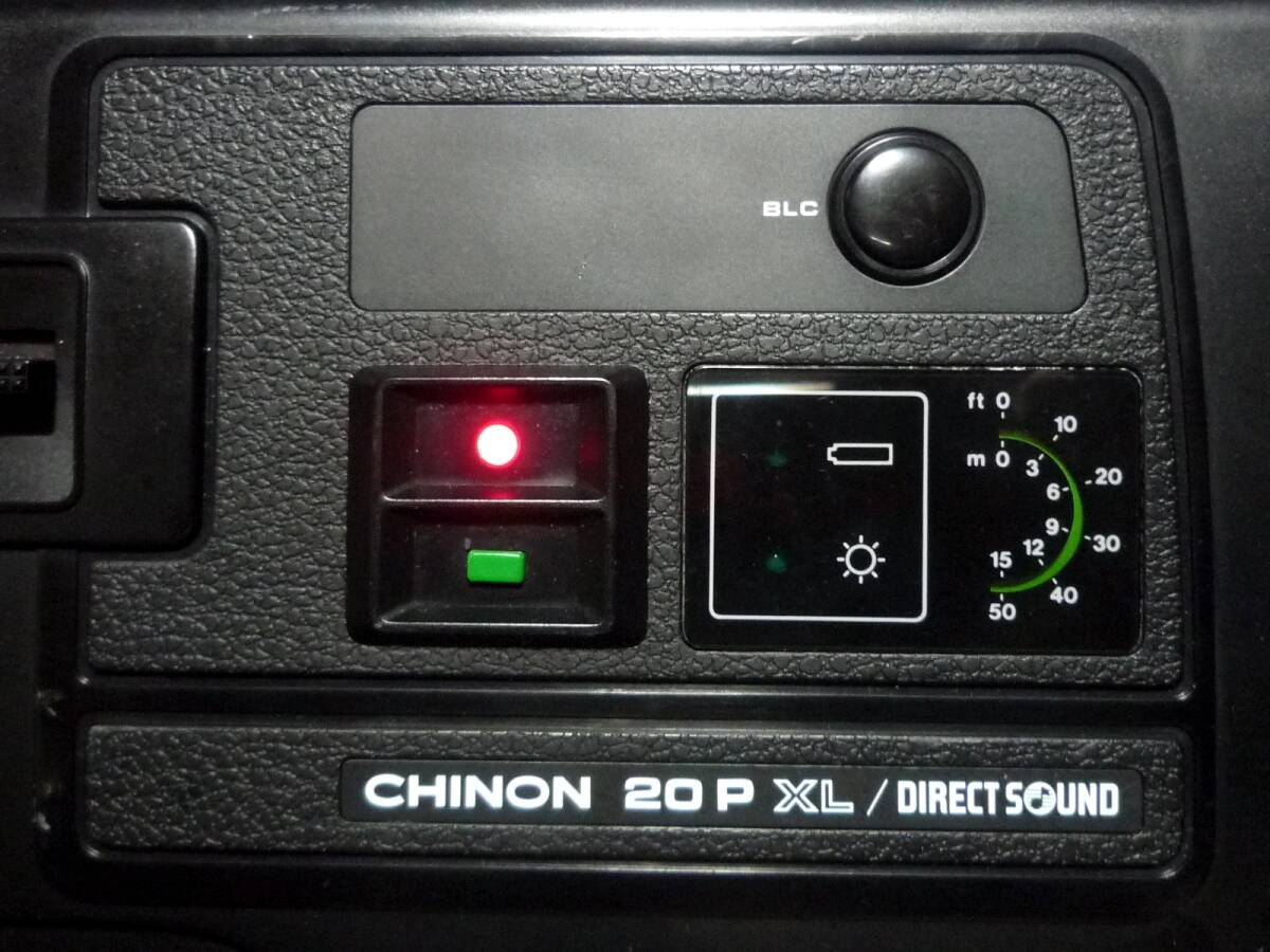 チノン　スーパー8 20P XL/DIRECT SOUND (F1.3ズームレンズ付・動作品)_画像4