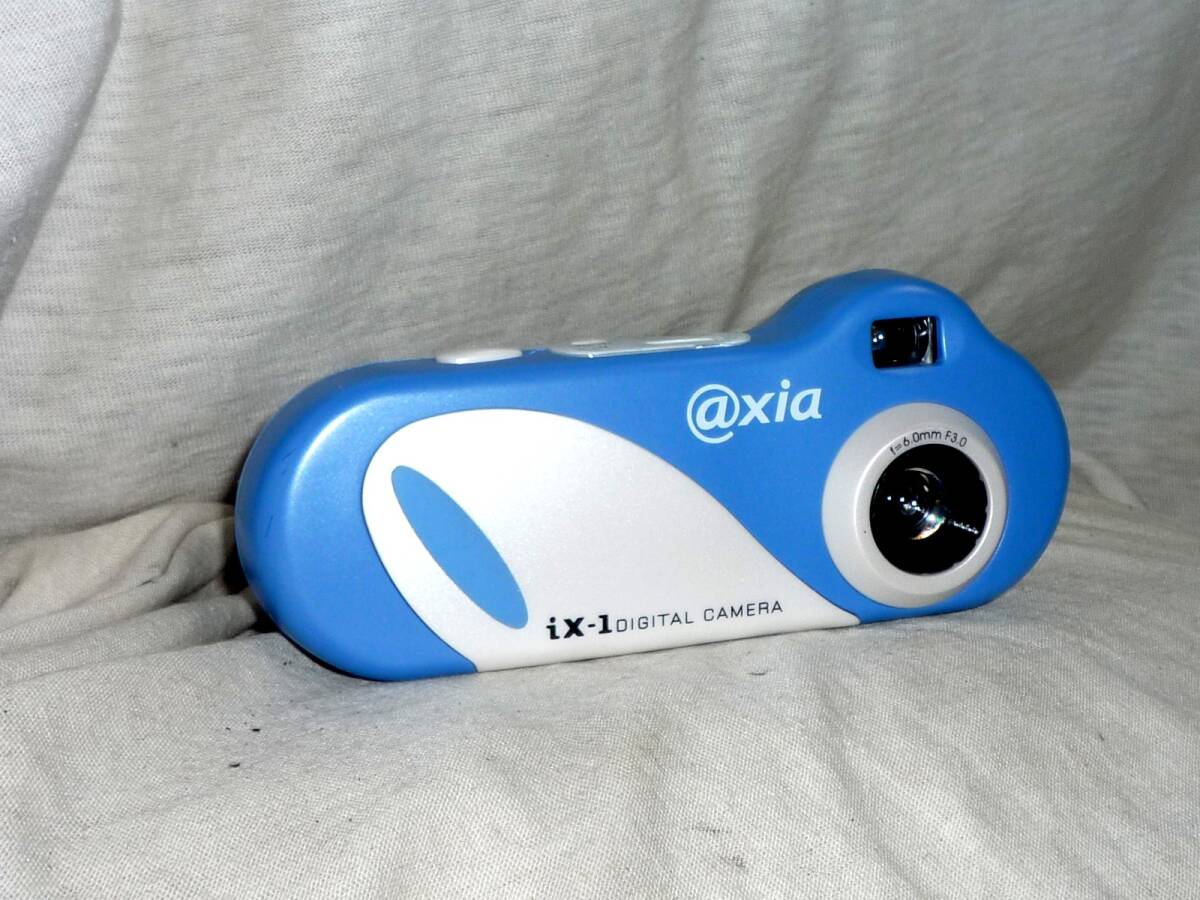 FUJIFILM AXIA iX-1 (３０万画素・連射・Webカメラ)スタンド・USBケーブル・CD=ROM・取説・元箱付)_画像3