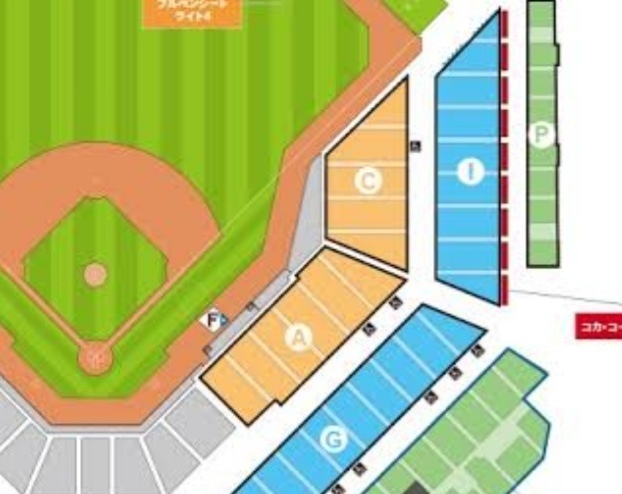 2024/3/13(水) 北海道日本ハムファイターズVS広島東洋カープ 2枚組　エスコンフィールド 1塁側　FIELD LEVEL 　SEC.119 ペア_画像1