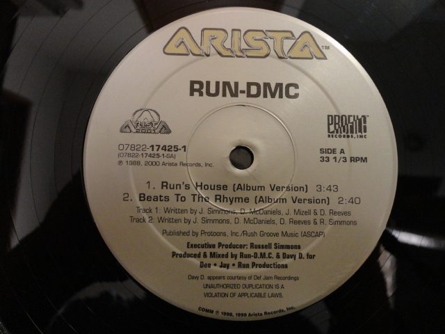Run-DMC - Run's House シュリンク付 激アツ HIPHOP CLASSIC 12 Beats To The Rhyme 収録　視聴_画像2
