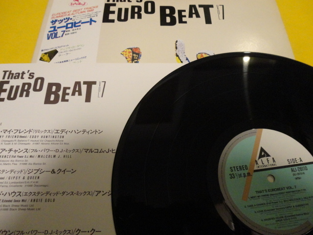 VA - That’s Eurobeat Vol. 7 帯・ライナー付属 名曲EUROBEATコンピ Eddy Huntington / Malcolm J. Hill / Gipsy & Queen / Coo Coo 収録の画像3