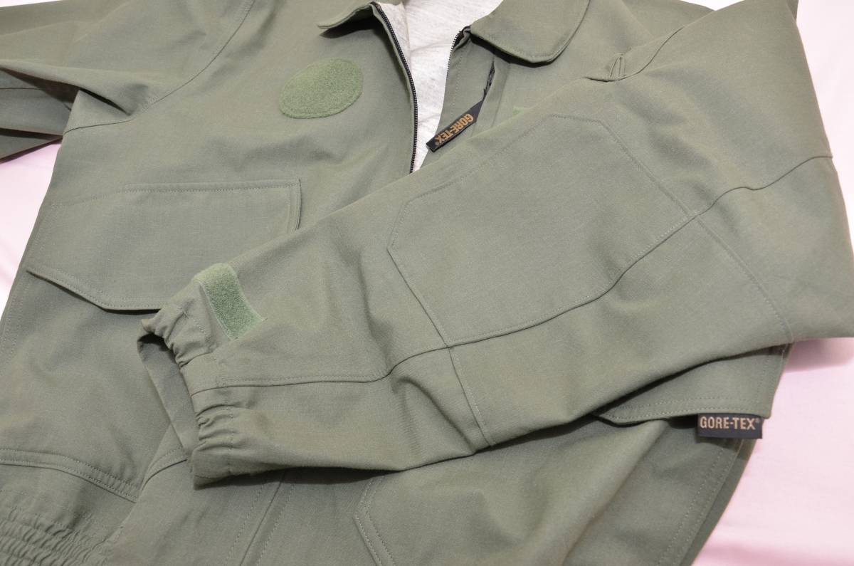 [ the US armed forces the truth thing ]MCPS flight jacket CWU-106/P color : sage green size :M/Reg Gore-Tex /NOMEX waterproof / fireproof flight jacket 