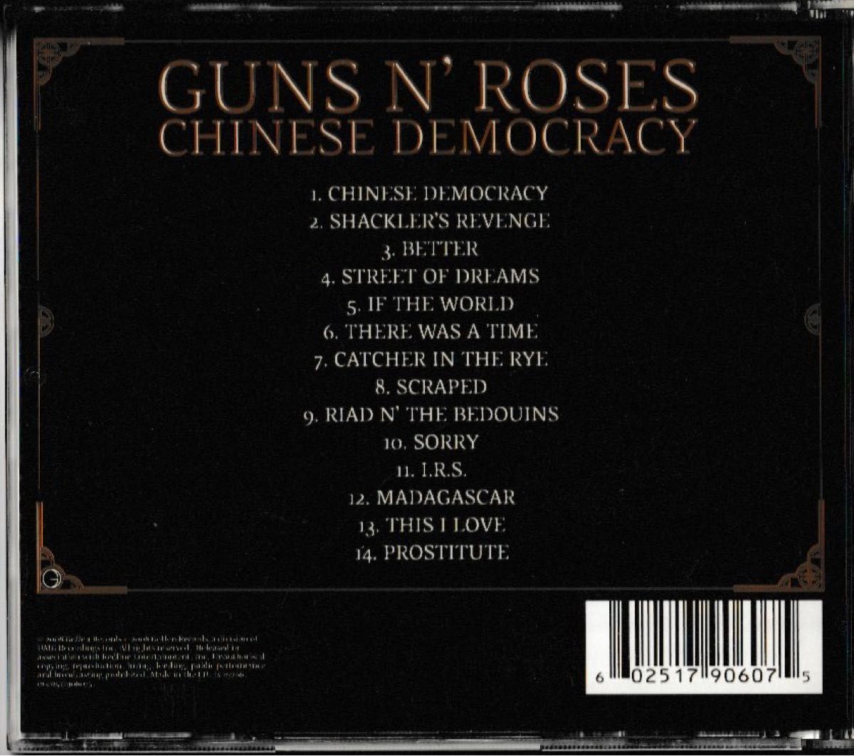 GUNS N' ROSES - Chinese Democracy【輸入盤】