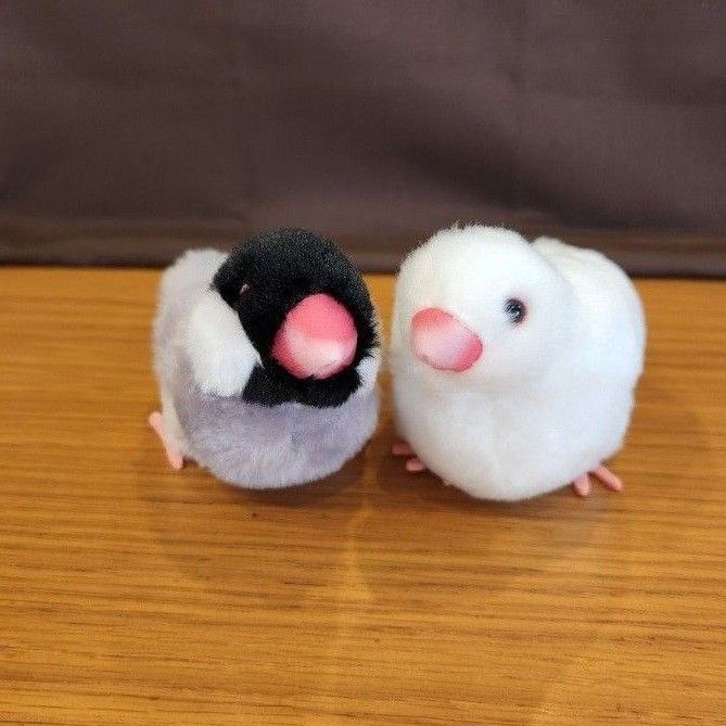 【新品】ことりのね 文鳥兄弟 ぬいぐるみ