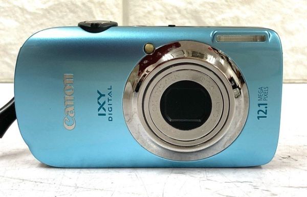 Canon キヤノン IXY DIGITAL 510 IS コンパクトデジタルカメラ ブルー 撮影 消去のみ確認済 fah 3A840_画像3