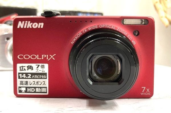 デジタルカメラまとめ オリンパスμ ニコンCOOLPIX パナソニックLUMIX ソニーCyber-shot2タイプ 計5台 動作確認済 fah 2A752/250_画像2