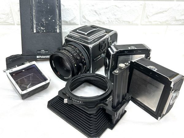 Hasselblad ハッセルブラッド 503CX Carl Zeiss Planar 2.8-80 マガジン12A×2 ファインダーHC-1 カメラ 中古 fah 02J004K_画像1