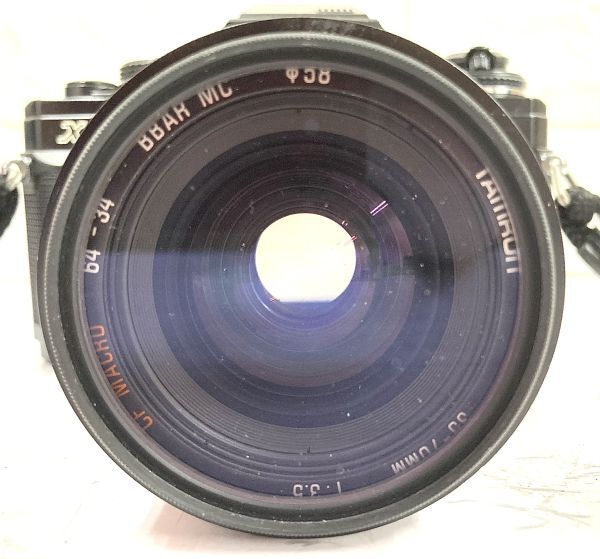 MINOLTA ミノルタ X-700 MPS 一眼レフ フィルムカメラ+ TAMRON 35-70mm 1:3.5 CF MACRO BBAR MC 動作未確認 fah 3A781_画像4