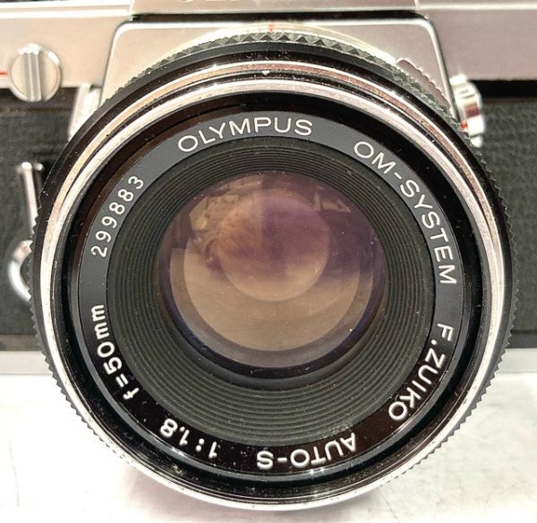 OLYMPUS オリンパス OM-1 フィルム一眼カメラ+OM-SYSTEM F.ZUIKO AUTO-S 1:1.8 f＝50mm+AUTO-ZOOM 1:4 f=75-150mm シャッターOK fah 3A814_画像8