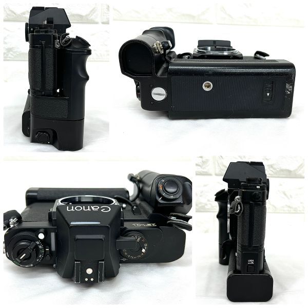 Canon キャノン New F-1 後期 限定モデル 報道用 モータードライブ 本体 シャッターボタンなし キヤノン fah 3J001K_画像3