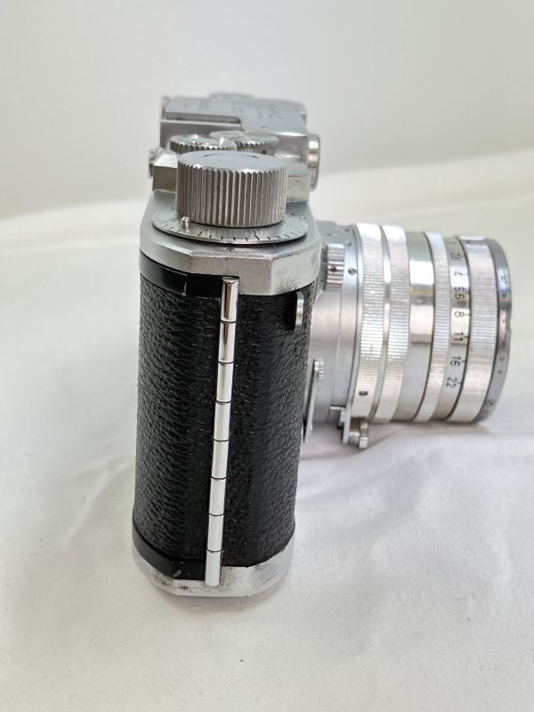 Minolta-35 ミノルタ MODELⅡ レンズファインダー フィルムカメラ CHIYOKO SUPER ROKKOR 1.2 f=5cm レンズ シャッターOK fah 2B009_画像4